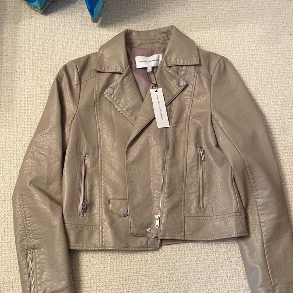 Leather Jacket - Medium - Cupcakes & Cashmere
